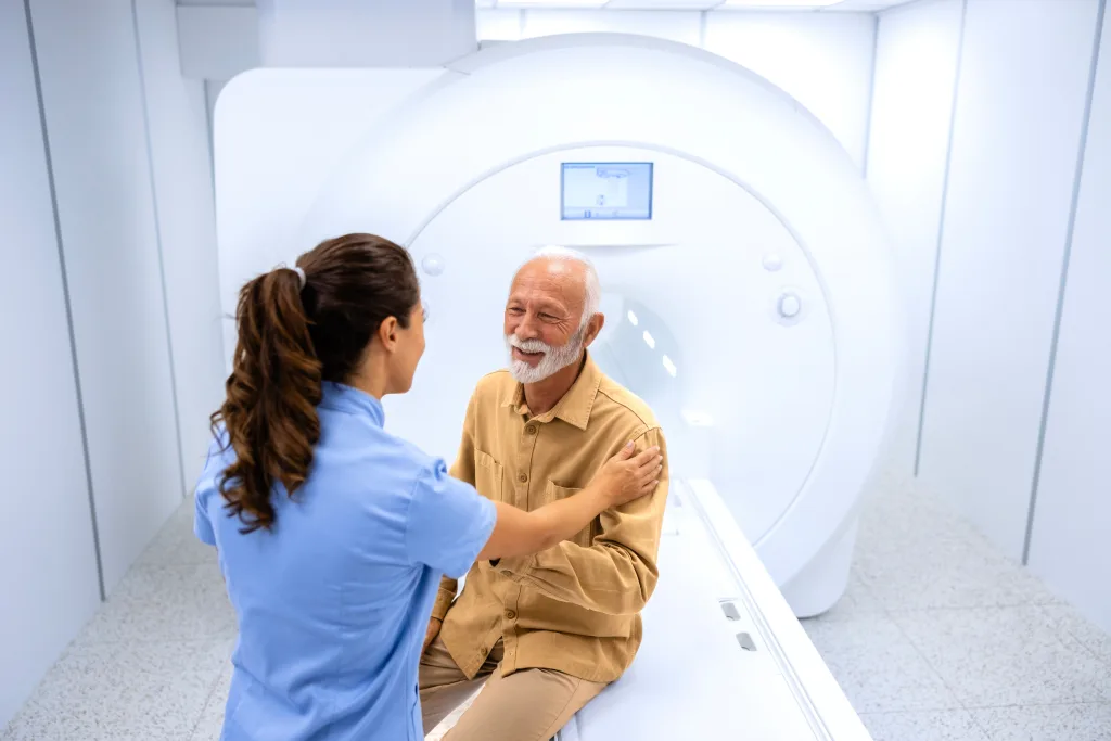 MRI scanner in a private clinical setting